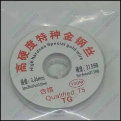 0.05 Mm Lcd Screen Separation High Hardness Special Gol Wire