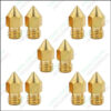 0.4mm 3d Printing Nozzle Printer Accessories Mk8 Brass