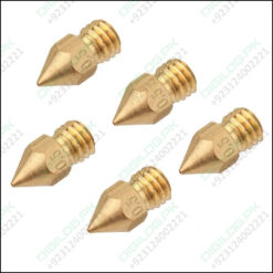 0.5mm 3d Printing Nozzle Printer Accessories Mk8 Brass In