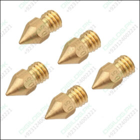 0.5mm 3d Printing Nozzle Printer Accessories Mk8 Brass In