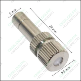 0.5mm Slip Lock Mist Nozzle For 6mm Quick Connector Spray