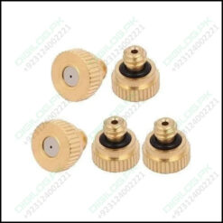 0.6mm Orifice Dia 9mm Long Brass Mist Nozzle