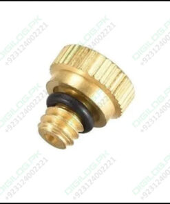 0.6mm Orifice Dia 9mm Long Brass Mist Nozzle