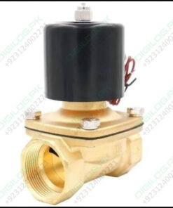 1.5 Inch 220v Ac Brass Electric Solenoid Valve For Water Air