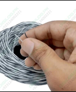 1 Meter Hard Jumper Wires Spiral Wrap Cable