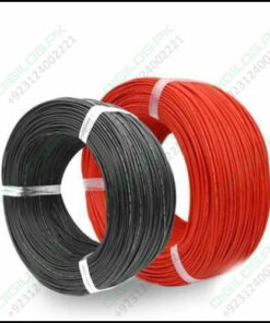 1 Meter Red And Black 10a 220v Flexible Wires In Pakistan