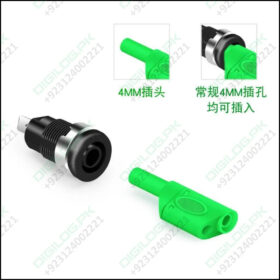 1 Piece 4mm Stackable Banana Plug Connectors Test Pl6-pl8