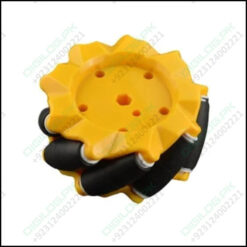 1 Piece Left 80mm Mecanum Wheel Omni-directional In Pakistan