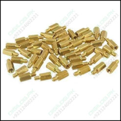 10mm+5mm M3 Male To Female Pcb Spacer Brass Standoff