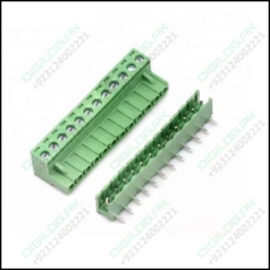 12 Pin Connector Pcb Mount Right Angle Bent Screw Terminal