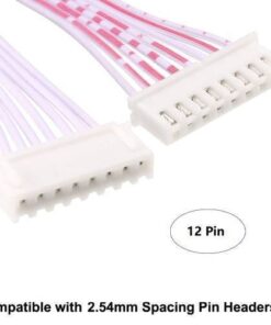 12 Pin 2.54mm Pitch Female to JST XH Connector Cable 30cm