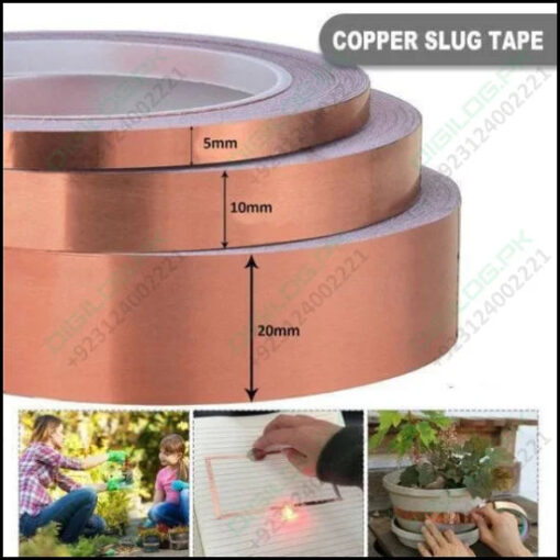 12mm One Sided Copper Foil Conductive Adhesive Tape