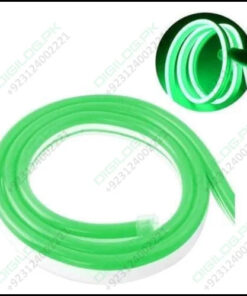 12v Green Neon Flexible Strip Light 1m Waterproof Smd 5050