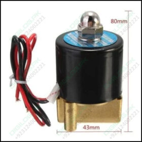 1/4 Inch 12v Dc 24v Solenoid Valve For Water Air Gas