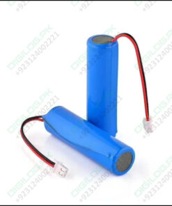 1500mah 3.7v 18650 Battery With Wire Jst Connector