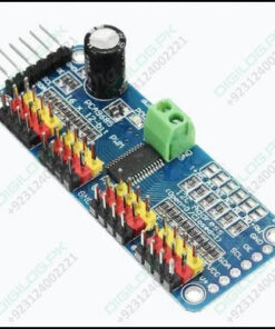 16 Channel Servo Motor Driver Pca9685 12 Bit Pwm I2c Module