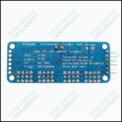 16 Channel Servo Motor Driver Pca9685 12 Bit Pwm I2c Module