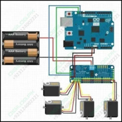 16 Channel Servo Motor Driver Pca9685 12 Bit Pwm I2c Module