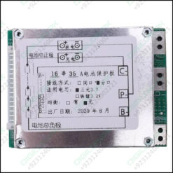 16S 60V 35A Li-Ion Lithium 18650 BMS Protection Board