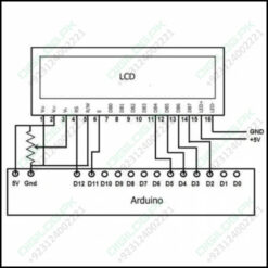 16x4 Character Lcd 1604 Green Display Module Fdcc1604 Series