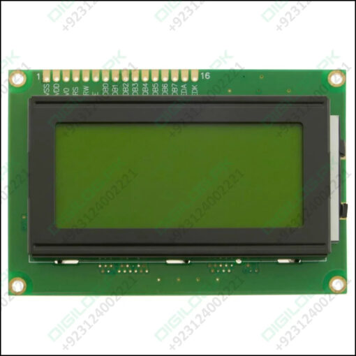 16x4 Character Lcd 1604 Green Display Module Fdcc1604 Series