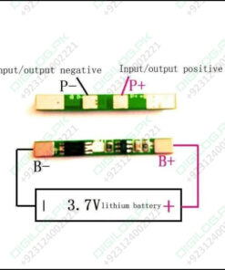 1s 3a 3.7v Li-ion Bms Pcm Protection Board Without Wire For