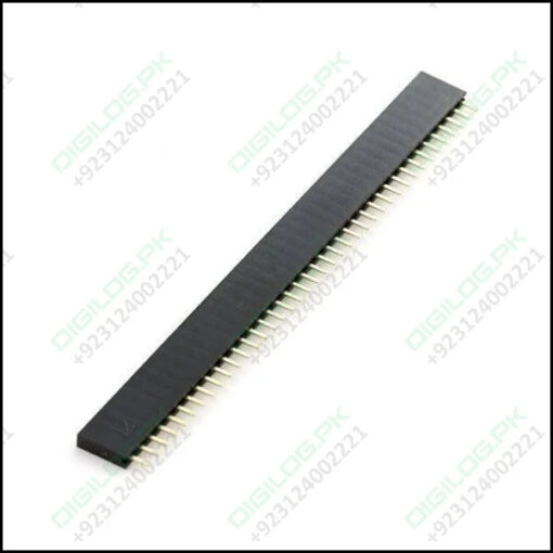 2.54mm Pitch 40 Pin Single Row Female Header Strip