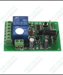 2 Channel Rf Wireless System Remote Control Switch Module