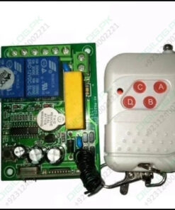 2 Channel Wireless 433mhz Remote Control Switch Module Ak