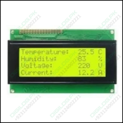 2004a Lcd 20x4 Character Green Backlight