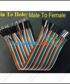 20cm Pin To Hole Jumper Wire Dupont Line 40 Male Female