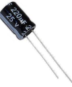 220uF 25V Electrolytic Capacitors