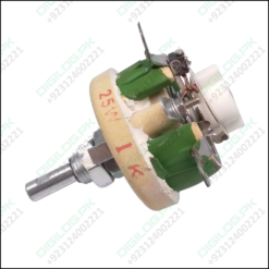 25w 1k Ohm High Power Wire Wound Potentiometer Rheostat