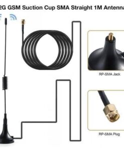 2G GSM SMA Straight Antenna Ham Radio Signal Booster High