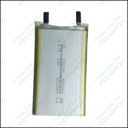 3.7v 10000mah Lithium Ion Battery 95mm x 60mm 10mm