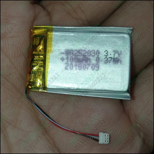 3.7v 100mah Lithium-ion Polymer Battery - High Energy