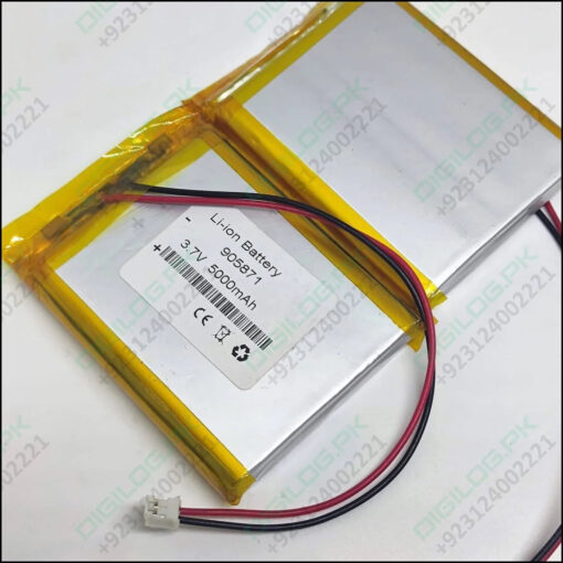 3.7v 5000mah Lithium-ion Battery With Jst 2.0mm Connector