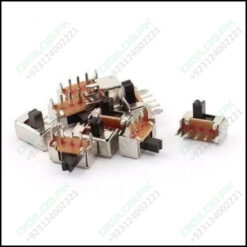 3 Pin 2 Position Panel Mount Micro Vertical Spdt Slide