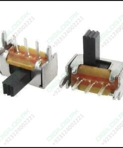 3 Pin 2 Position Panel Mount Micro Vertical Spdt Slide