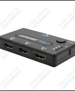 3 Port Hdmi Switch Hub With Remote Control