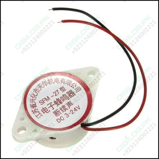 3 To 24v Electronic Buzzer Beep Alarm Sfm-27