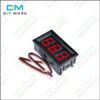 3 wire DC to 30V Red LED digital voltmeter module panel