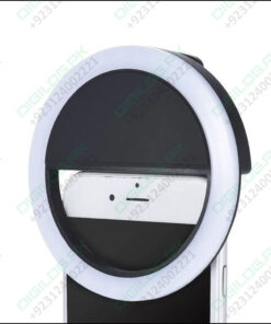 30 Led Selfie Ring Light Usb Rechargeable Clip On Cell Phone