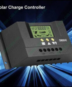 30a 12v/24v Lcd Solar Panel Regulator Generator Charge