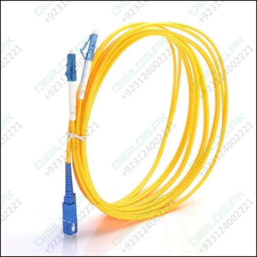 3m Lc-sc Duplex Single Mode Fiber Optical Optic Patch Cord