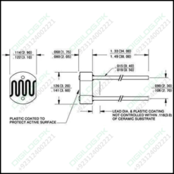 3mm Ldr Sensor Light Dependent Resistor