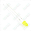 3mm Yellow Diffused Led Diode Lighting Bulb Lamp