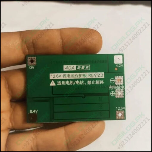 3s 40a Bms 11.1v 12.6v 18650 Lithium Battery Protection