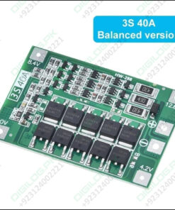 3s 40a Bms 11.1v 12.6v 18650 Lithium Battery Protection