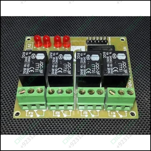 4 Channel Relay Module Board Arduino